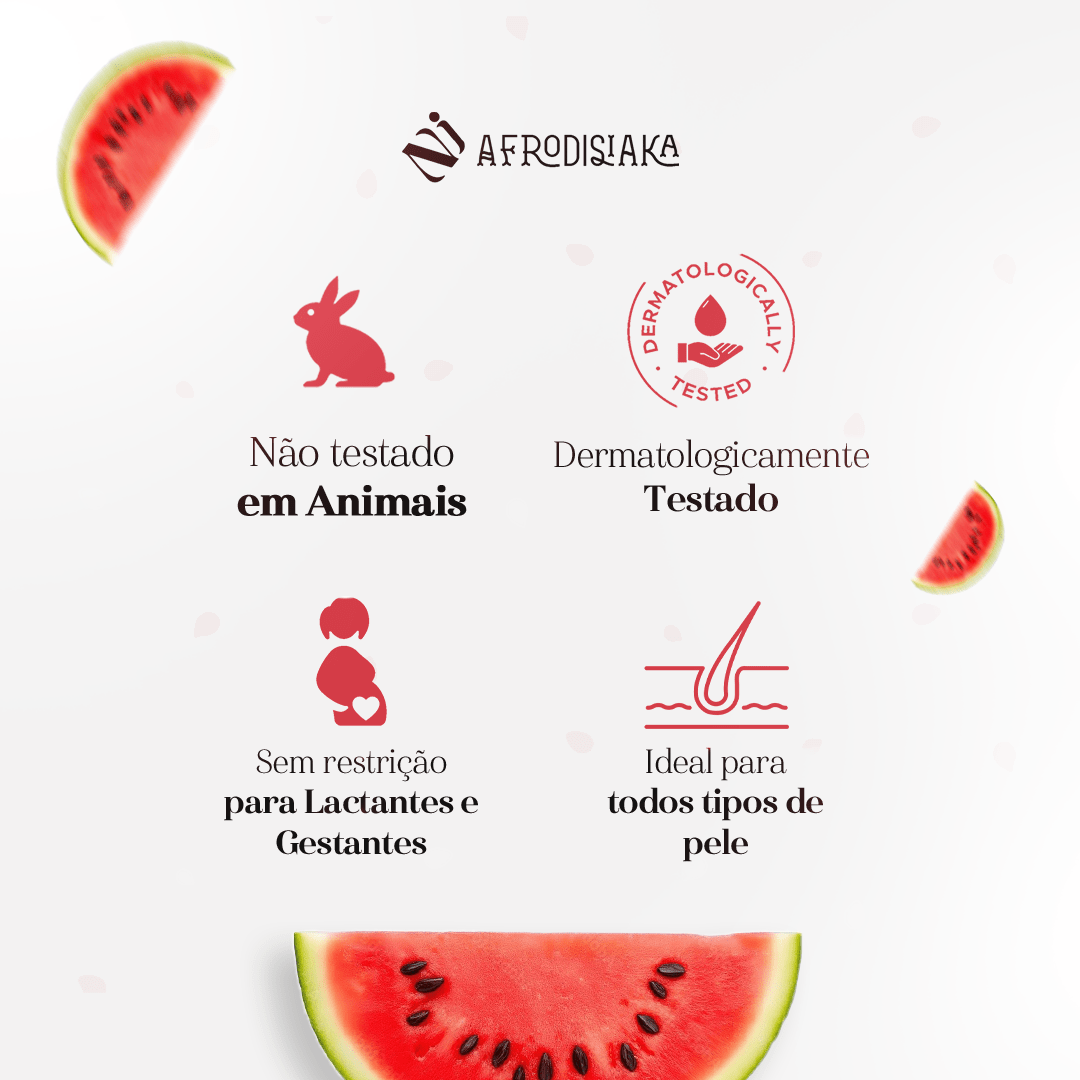 Esfoliante Corpo e Rosto de Melancia 300g - Nanda Intimus
