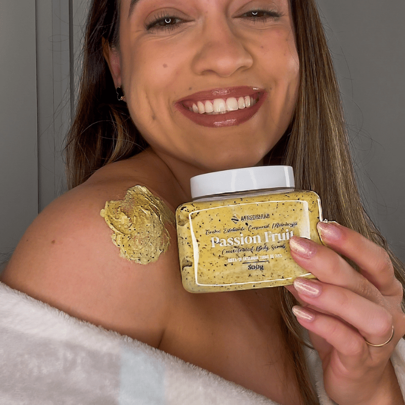 Esfoliante Corpo e Rosto de Maracujá 300g - Nanda Intimus
