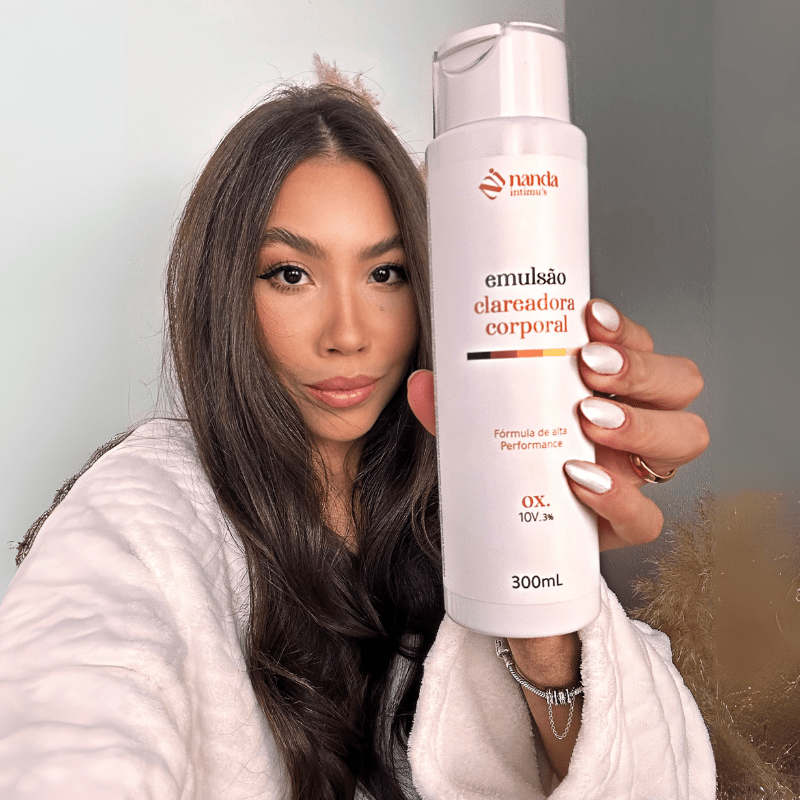 Emulsão Clareadora Nanda Intimus 300ml - Nanda Intimus