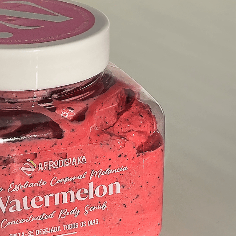 Esfoliante Corpo e Rosto de Melancia 300g - Nanda Intimus