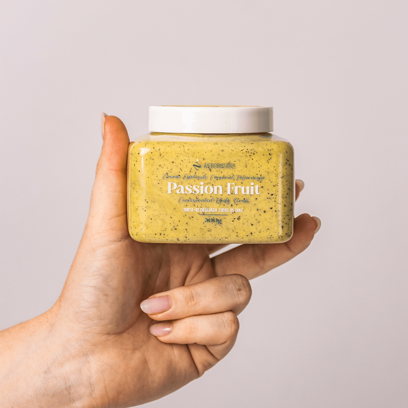 Esfoliante Corpo e Rosto de Maracujá 300g - Nanda Intimus