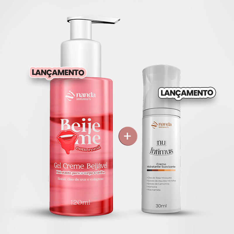 Kit Nu Intimus + Gel Beijavél - Nanda Intimus