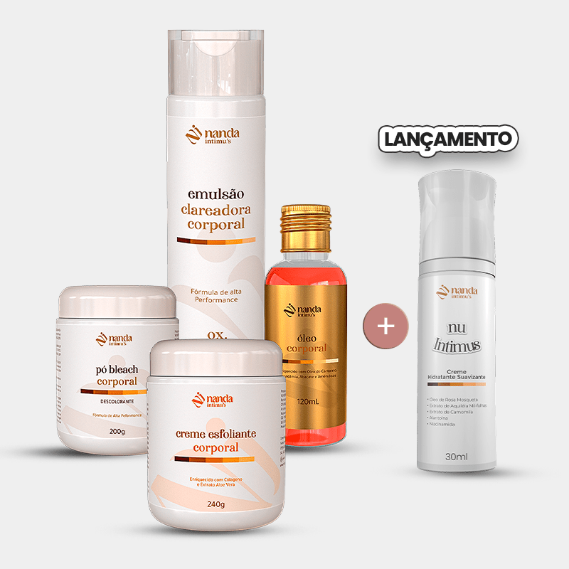Kit Nu Intimus + Kit Clareador - Nanda Intimus
