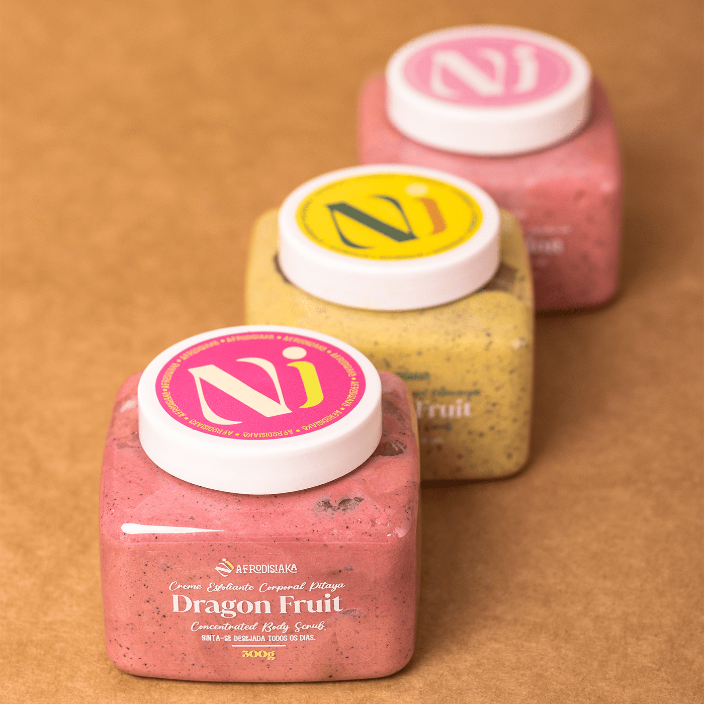 Esfoliantes Corporais Afrodisíacos - Nanda Intimus