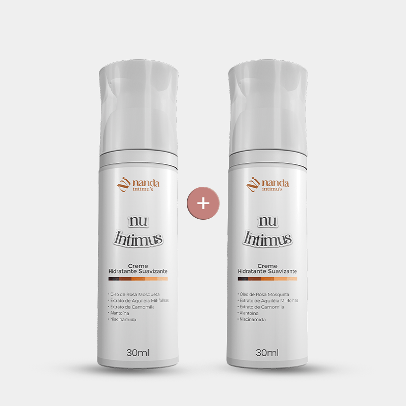 Kit com 2 Nu Intimus - Creme Clareador Anal - Nanda Intimus
