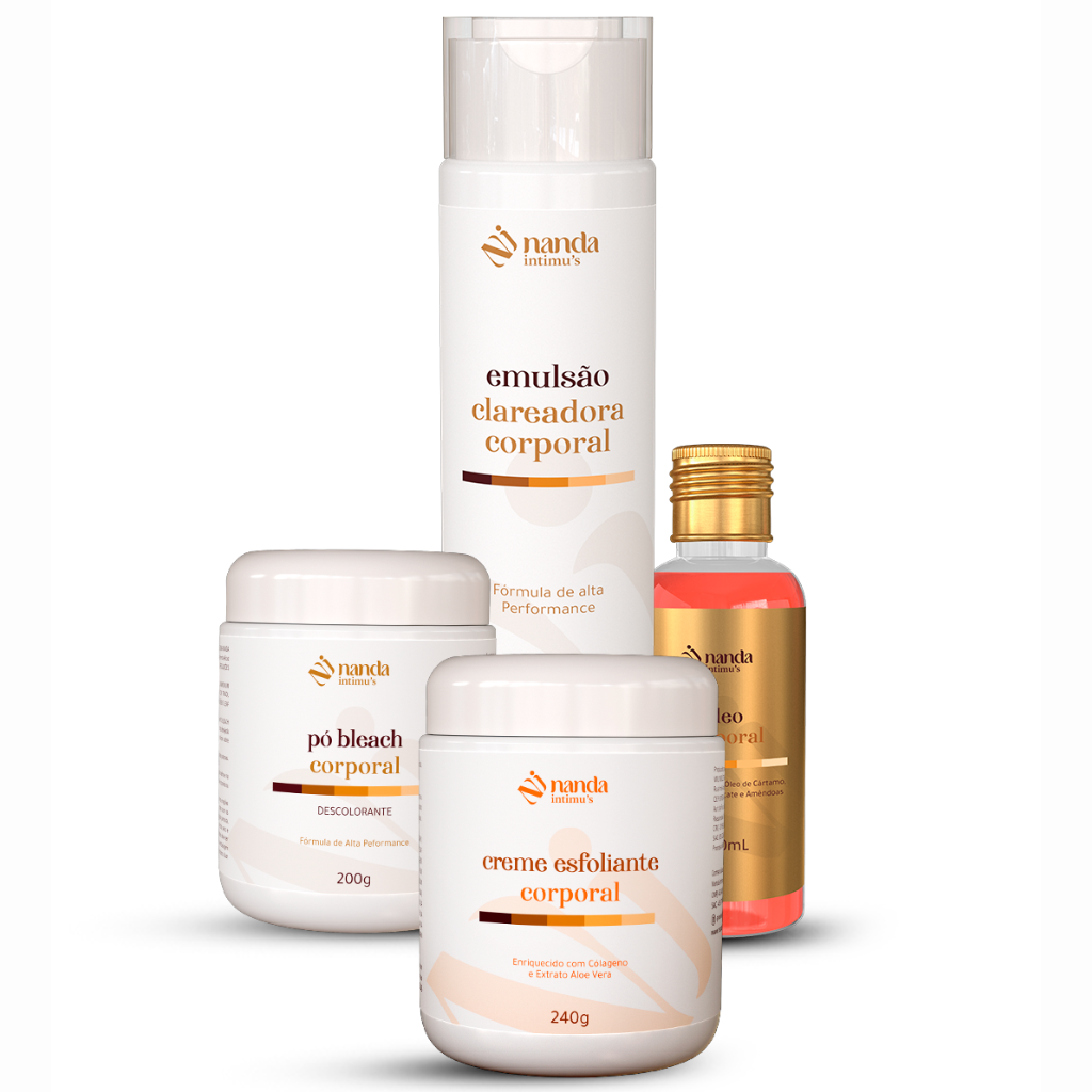 Kit Clareador  Manchas e Foliculite (2 meses de tratamento)