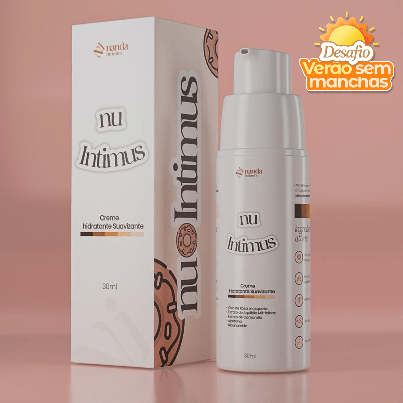 Nu Intimus Creme Clareador Anal - Nanda Intimus