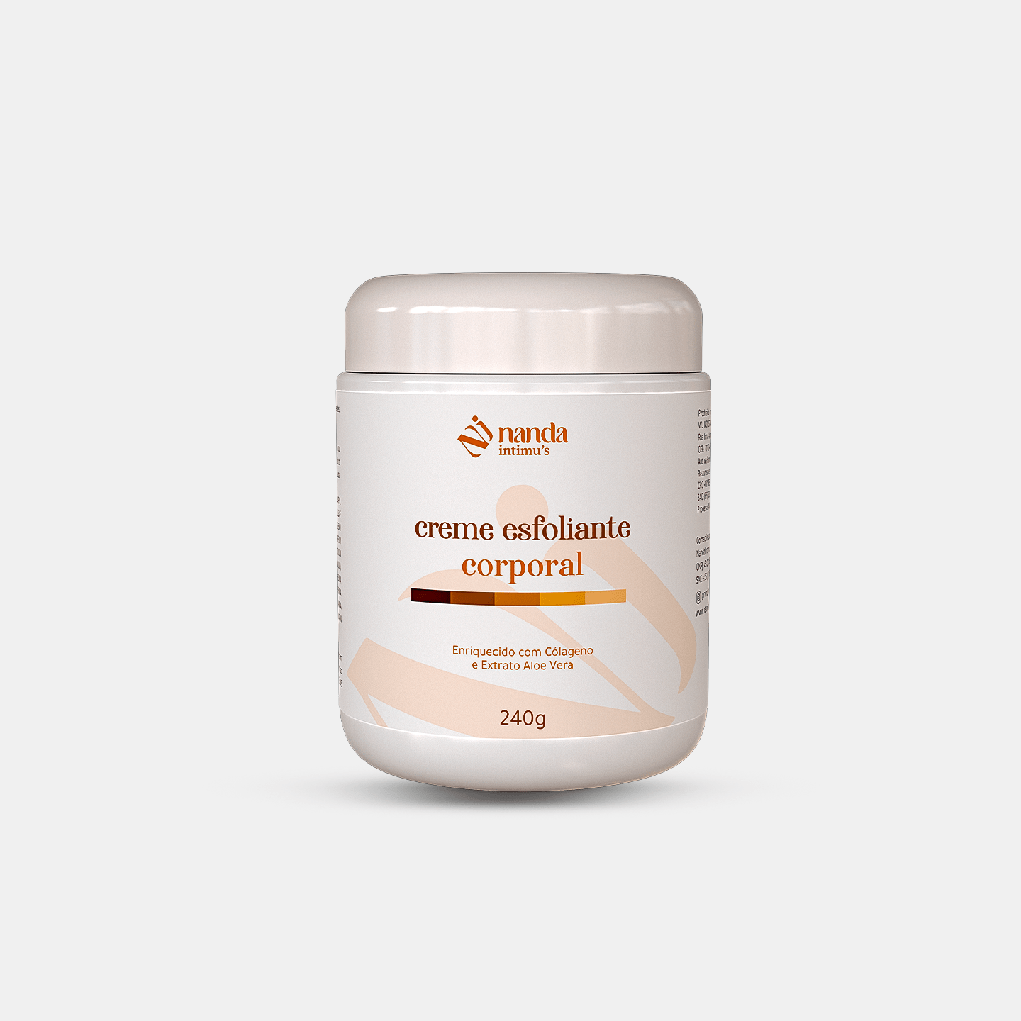 Esfoliante Clareador Corporal Nanda Intimus 240g - Nanda Intimus