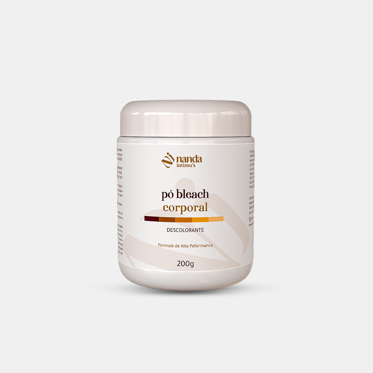 Pó Bleach Clareador Nanda Intimus 200g - Nanda Intimus